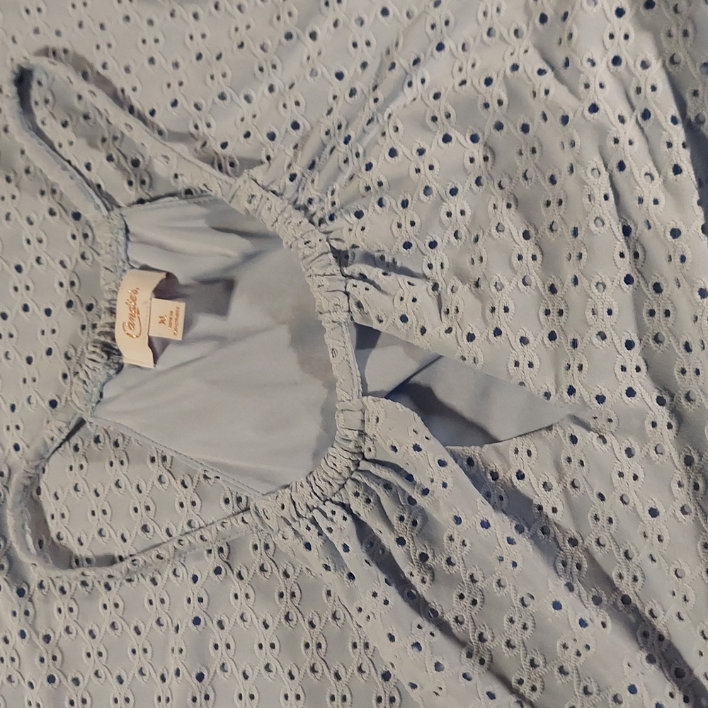 Eyelet dress